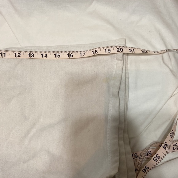 Men’s Heavyweight White Shorts w/pockets & drawstring - Picture 7 of 7